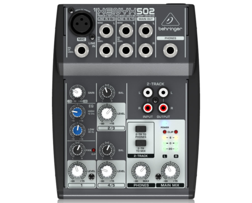 hyra ljudbord stockholm behringer xenyx 502