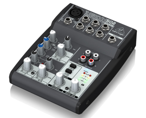 hyra mixerbord stockholm behringer xenyx 502