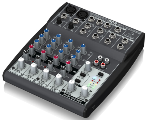 hyra mixerbord behringer behringer xenyx 802