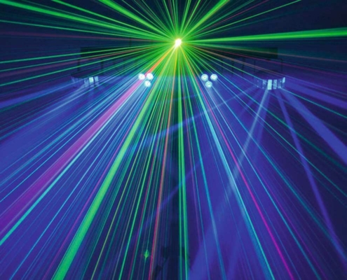 hyr discobelysning laser Stockholm